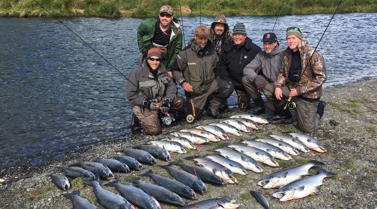 Salmon Fishing in Alaska, Kodiak, AK