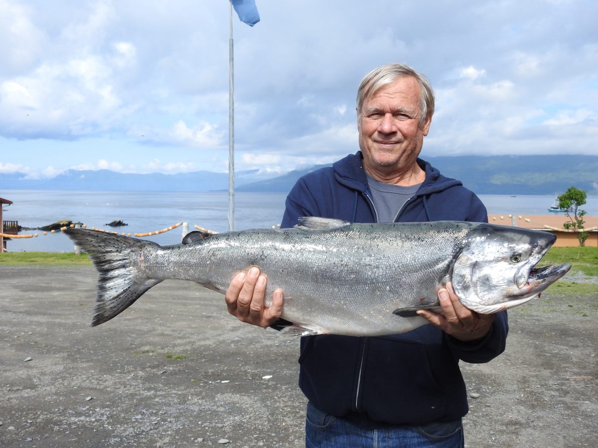 King Salmon at Larsen Bay Lodge