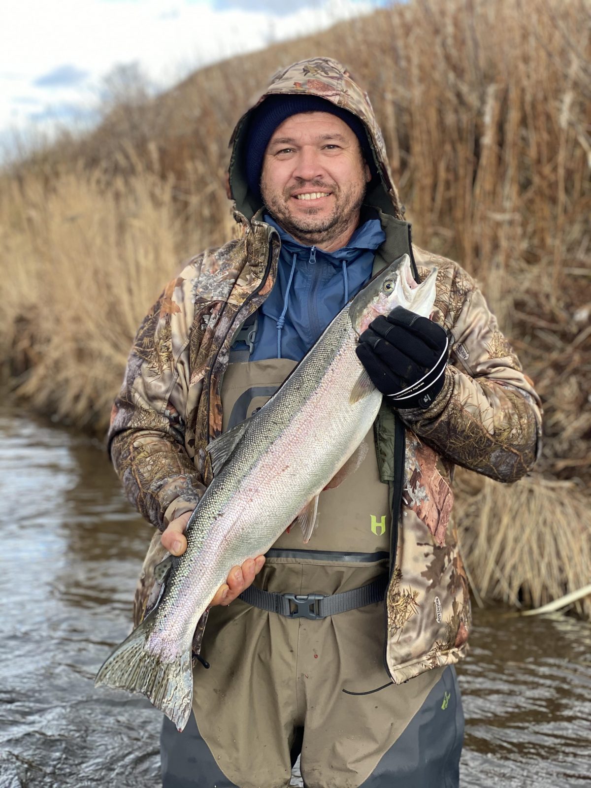 More Steelhead Fishing and a beautiful Dolly Varden